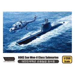 Wolfpack WP13503,ROKS Son Won-il Class Submarine-PLASTIC MODEL KIT , SCALE 1/350