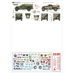 Star Decals, 72-A1091, SA Tanks and AFVs in Italy, 1/72