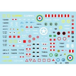 Star Decals, 72-A1093, British Shermans in Italy, 1/72