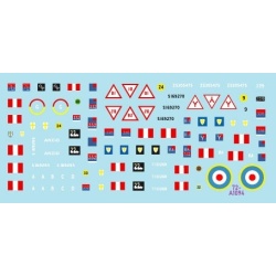 Star Decals, 72-A1094,British Royal Artillery in Italy, 1/72