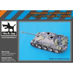 BLACK DOG, T35230, Jagdpanther accessories set, SCALE 1:35