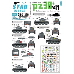 Star Decals, 35-C1349 DECAL FOR French Fighting Vehicles in Africa NO 2,  SCALE 1/35