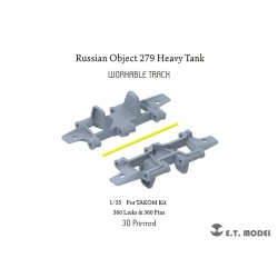 P35-056, Russian Object279 Heavy Tank Workable Track (3D Printed), ETMODEL, 1/35
