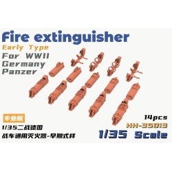 HH-35013 Fire Extinguisher Early Type For WWII Germany Panzer