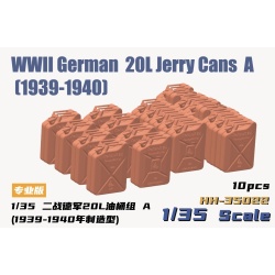 HH-35022, WWII German 20L Jerry Cans A (1939-1940), HEAVY HOBBY, 1:35