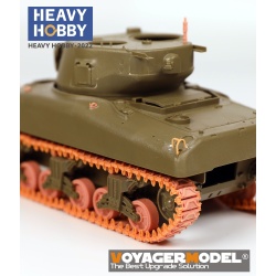 HEAVY HOBBY PT-35053, US Sherman VVSS Suspension Tracks T-54E1, 3D printed, 1/35