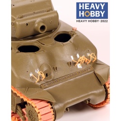 HEAVY HOBBY PT-35057 , US Sherman VVSS Suspension Tracks T-41 , 3D printed, 1/35