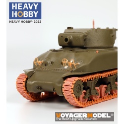 HEAVY HOBBY PT-35058, Sherman VVSS Suspension Tracks T-54E2 , 3D printed, 1/35