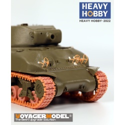 HEAVY HOBBY PT-35063 , Sherman VVSS Suspension Tracks WE210 , 3D printed, 1/35