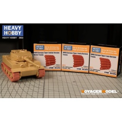 HEAVY HOBBY PT-48001, Ger. Tiger I Early Version Tracks, 3D printed ,SCALE 1/48