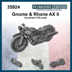 FC MODEL TREND 35924, 35924 Gnome & Rhone AX II, 1/35 scale. 3d printed, 1/35