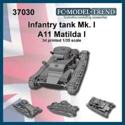 FC MODEL TREND 37030,A11 Matilda 1, 1/35 scale, 3d printed, 1/35