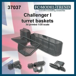 FC MODEL TREND 37037, Challenger I, turret basckets, 3d printed, 1/35