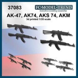 FC MODEL TREND 37083, AK-47, AK-74, AKS-74 & AKM, 3d printed, 1/35