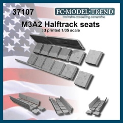 FC MODEL TREND 37107 M3A2 haltrack, cushions, 3d printed, 1/35