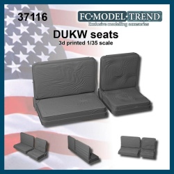 FC MODEL TREND 37116 DUKW seats, 3d printed, 1/35