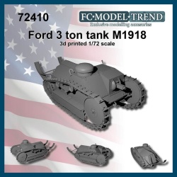 FC MODEL TREND 72410, Ford 3 ton, M1918, 1/72 Scale