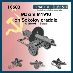 FC MODEL TREND 16503 Maxim Sokolov 3d printed for ALL kits, 1/16 SCALE