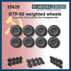 FC MODEL TREND 35620, BTR-60 weighted wheels, 1/35