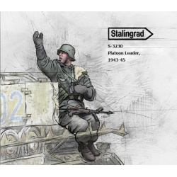 STALINGRAD MINIATURES, 1:35, S-3230 New! Platoon Leader, 1943-45 (1 FIG.)