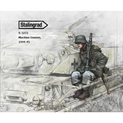 STALINGRAD MINIATURES, 1:35, S-3233 New! Machine Gunner, 1944-45 (1 FIG.)