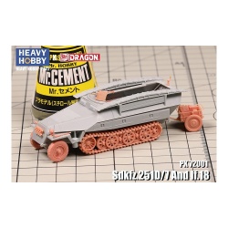 HEAVY HOBBY PK-72001 , Ger. Sdkfz. 251/7 Ausf.D and If.18,3D printed ,SCALE 1/72