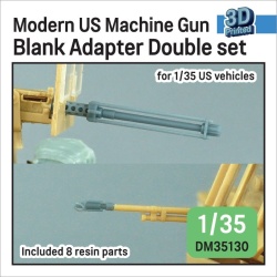 DEF.MODEL, DM35130, Modern US Machine Gun Blank Firing Adapter set (for 1/35 US vehicles), 1:35