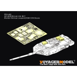 PEA465, Morden German Leopard 2A6M CDN Boxes (GP) , VOYAGERMODEL 1/35