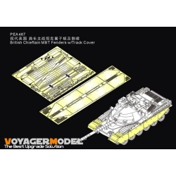 PEA467, British Chieftain MBT Fenders w/Track Cover(For MENG), VOYAGERMODEL 1/35