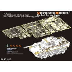 PE351017, Panther G Early ver.Basic upgrade set（For TAKOM) , VOYAGERMODEL 1/35