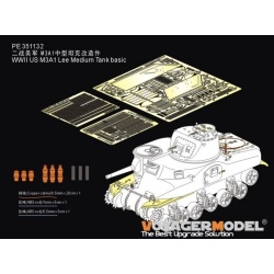 PE for PE351132 , US M3A1 Lee Medium Tank basic (For TRUMPETER) , VOYAGERMODEL 1/35,  351132, VOYAGERMODEL 1/35