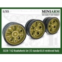 MINIARM, 1/35, B35238, T-62  Road wheel set,12 pcs with standard & 8 pcs reinforced hub