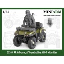 MINIARM, 1/35, B35246, ATV quadrobike AM-1 with rider (RF Airborne)