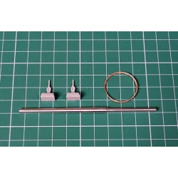 ER-3568 Metal barrel & towing cable for M18 Hellcat (Tamiya),  Eureka XXL, scale 1/35