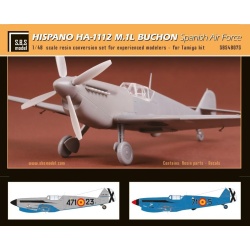 S.B.S Models, 1:48, 48075 CONVERSION SET FOR Hispano HA-1112 M.1L Buchon 'Spanish Air Force'
