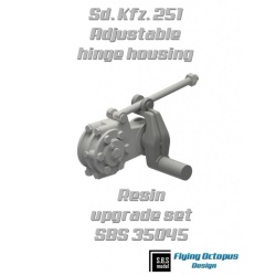 S.B.S Models, 35045, Sd.Kfz. 251. Adjustable Hinge Housing, 1/35