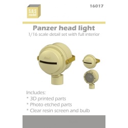 S.B.S Models, 1/16, SBS-16017, Sd.Kfz. 171 “Panther” G Panzer Head Light
