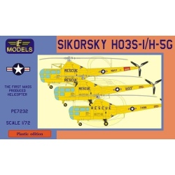 Sikorsky H-5G - Plastic Model Kit, PE7232, LF MODELS, 1:72