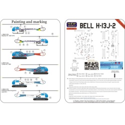 Bell H-13J-2 (Brazil, Chile, Argentina- Plastic Model Kit, PE4805, LF MODELS, 1:48