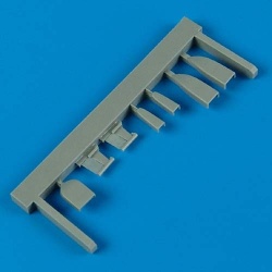 Quickboost 32 119 , A-4 SKYHAWK AIR SCOOPS (for Trumpeter), Scale 1/32