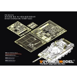 PE351210 British Chieftain Mk.10 MBT basic (for MENG TS-051), VOYAGERMODEL, 1/35