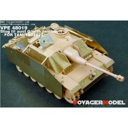 VPE48019, PE FOR Stug III ausf G/ with zemmerit, VOYAGERMODEL 1/35