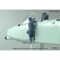 DEF.MODEL, DF48003, US A-10C Female Pilot standing on ladder (for Academy A-10C kit), 1:48