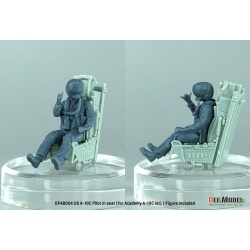 DEF.MODEL, DF48004, US A-10C Pilot in seat (for Academy A-10C kit), 1:48