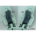 DEF.MODEL, DS48020, A-10 Thunderbolt II Aces-II Ejection seat (Fabric pad) for Academy 1/48 kit, 1:48