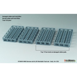 DEF.MODEL, DT35001, WW2 Sd.kfz.251 Workable Track set - Early type, 1:35