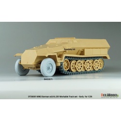 DEF.MODEL, DT35001, WW2 Sd.kfz.251 Workable Track set - Early type, 1:35