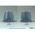 DEF.MODEL, DZ32001, F/A-18 Hornet Nozzle set (Closed) for Academy 1/32, 1:32