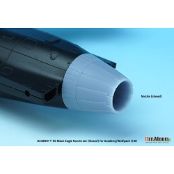 DEF.MODEL, DZ48001, T-50 Black Eagle Nozzle set (Closed) for Academy/Wolfpack 1/48, 1:48
