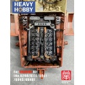 HEAVY HOBBY, HH-35064, WWII German Sd.Kfz.234 Engine, 3D PRINTED,HEAVY HOBBY , 1:35